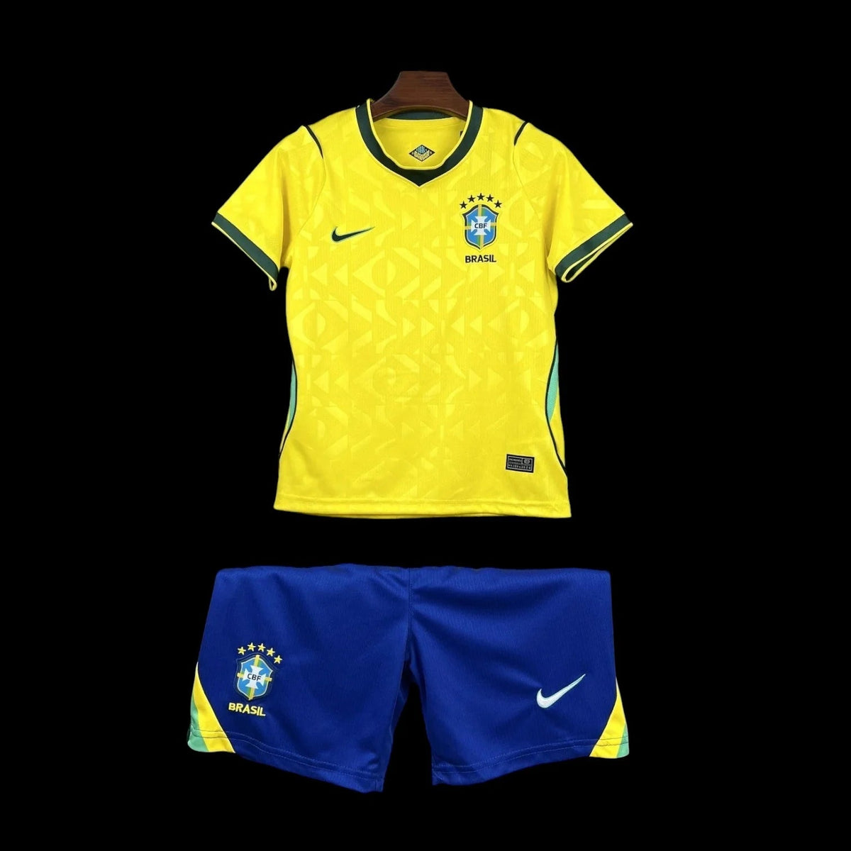 Maillot enfant Brésil 26/27 version fan — vue face