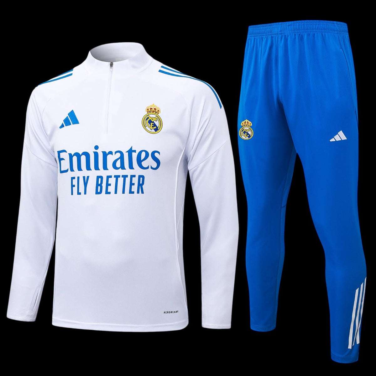 Survêtement Real Madrid version fan — vue face
