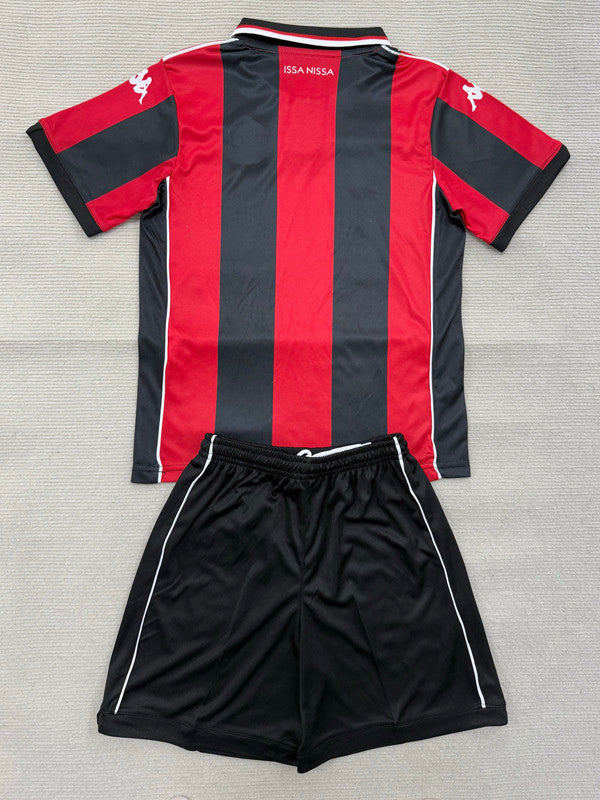 Maillot enfant OGC Nice 25/26 version fan — vue dos