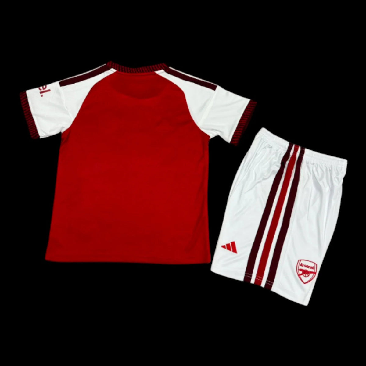 Maillot enfant Arsenal 26/27 version fan — vue dos