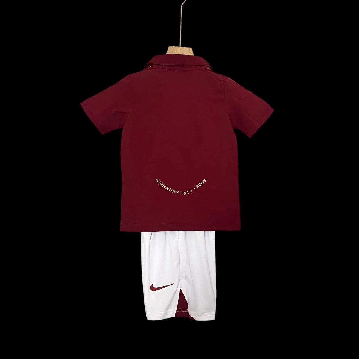 Maillot enfant Arsenal 05/06 version fan — vue dos