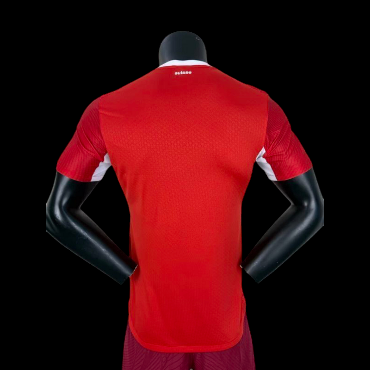 Maillot Suisse 26/27 version joueur — vue dos