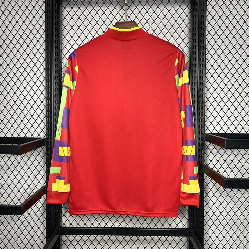 Maillot manches longues Angleterre 1995 version fan — vue dos