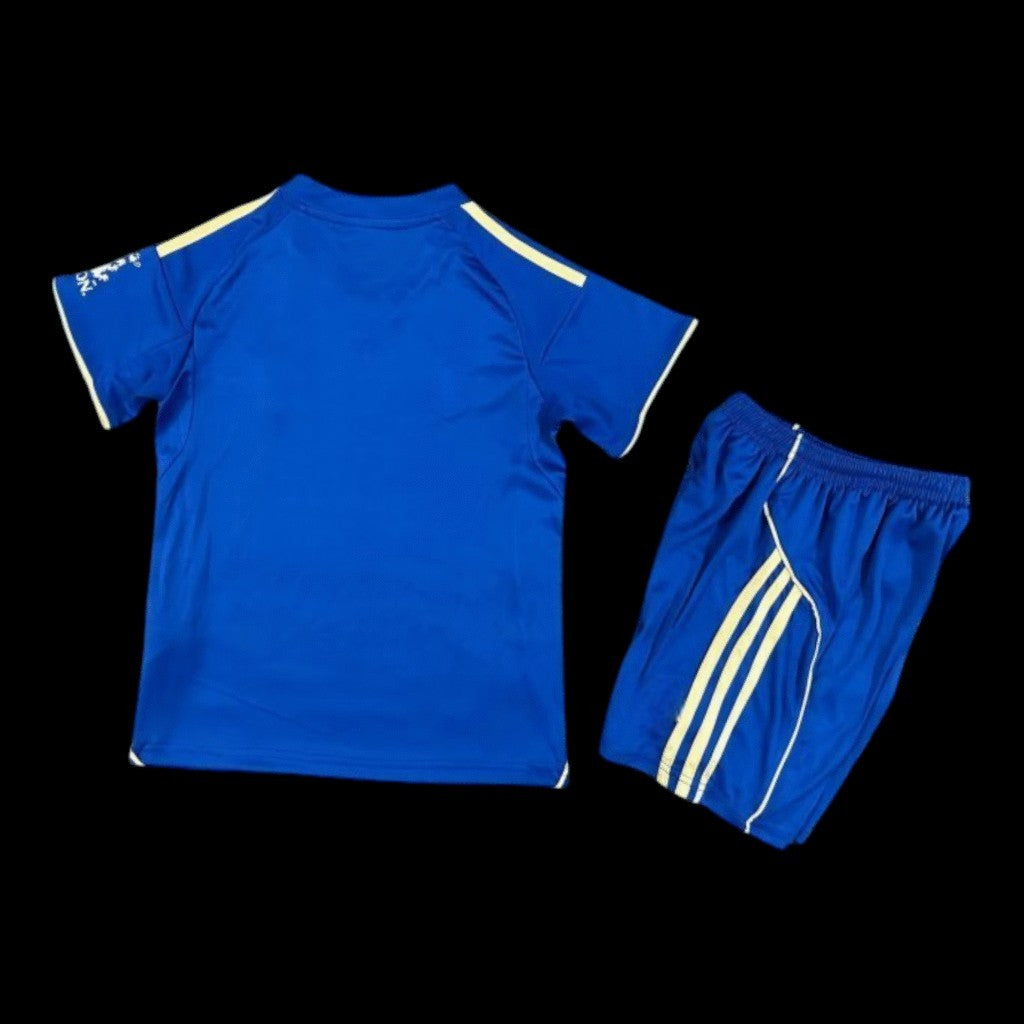 Maillot enfant Kit Enfant Leicester 25/26 version fan — vue dos