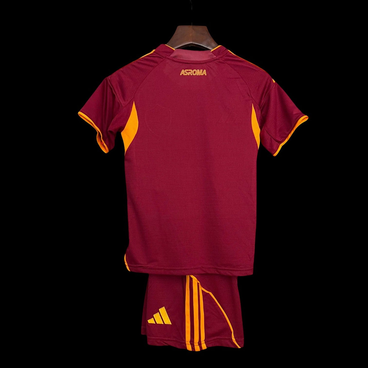 Maillot enfant AS Roma 25/26 version fan — vue dos