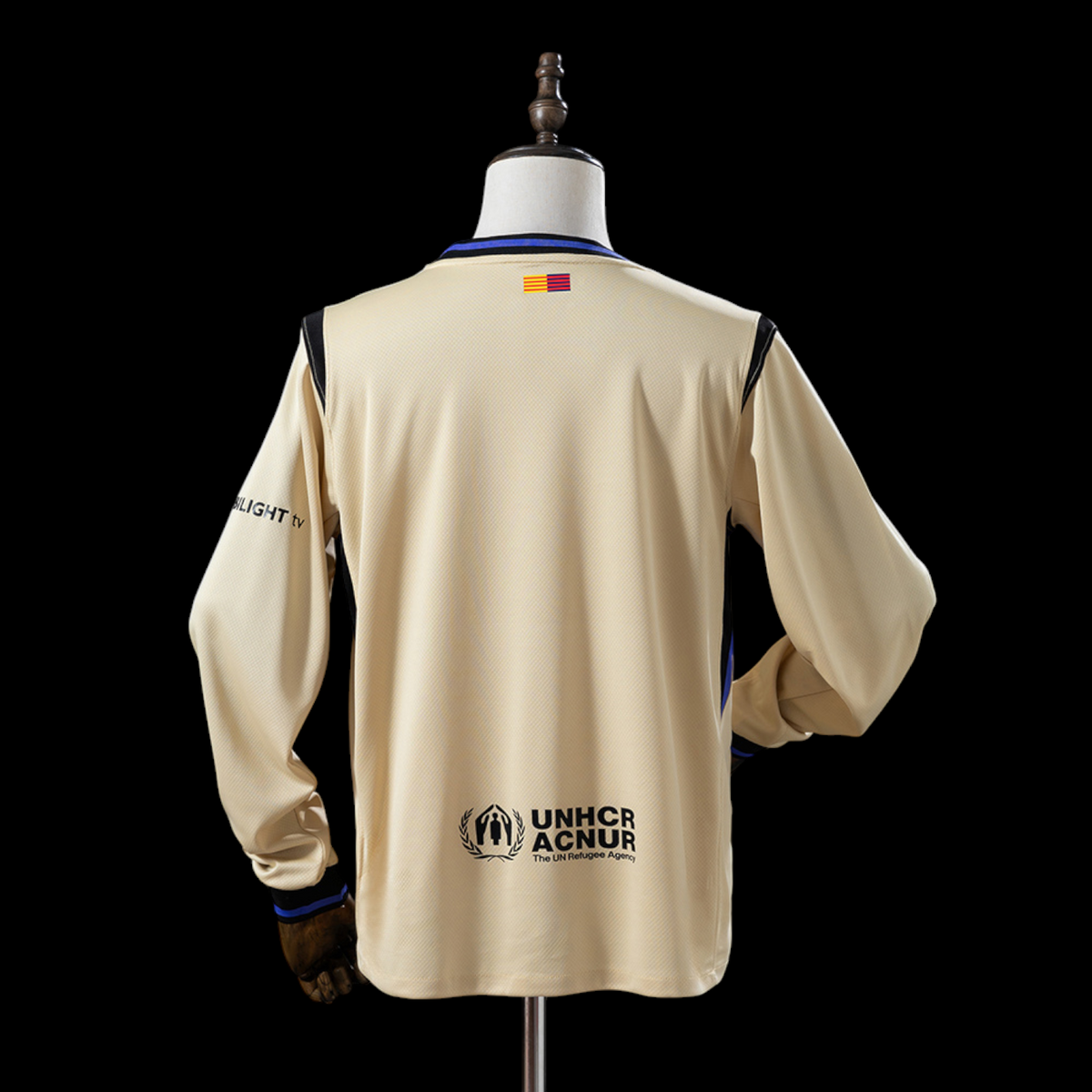 Maillot manches longues FC Barcelone 25/26 version fan — vue dos