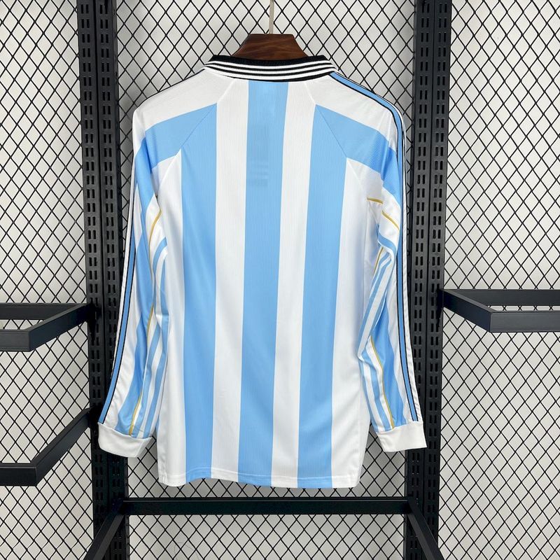 Maillot manches longues Argentine 1998 version fan — vue dos