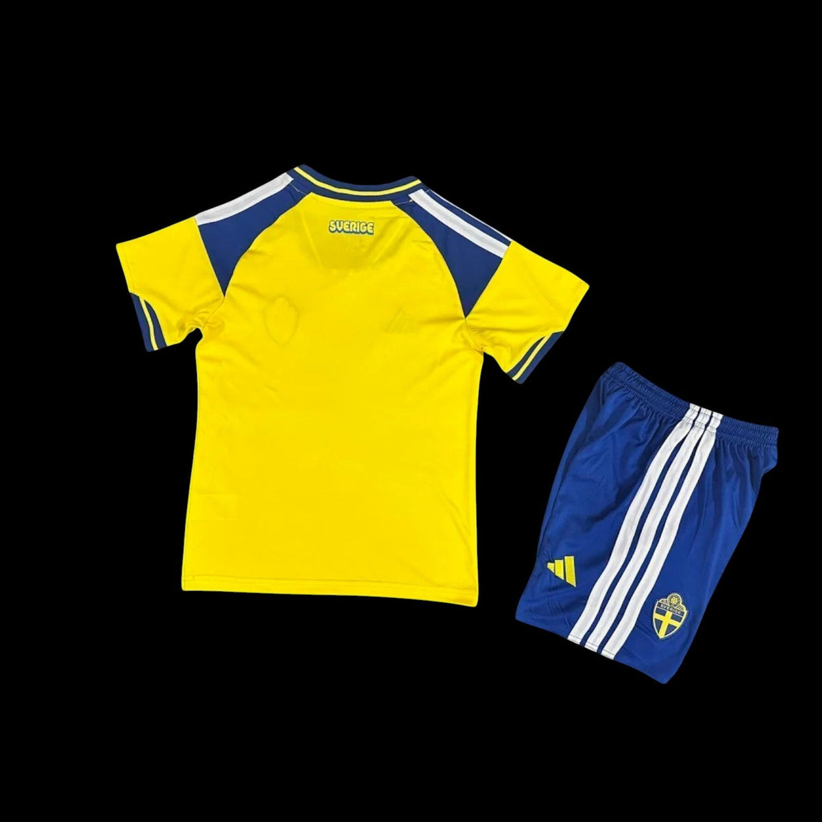 Maillot enfant Suède 26/27 version fan — vue dos