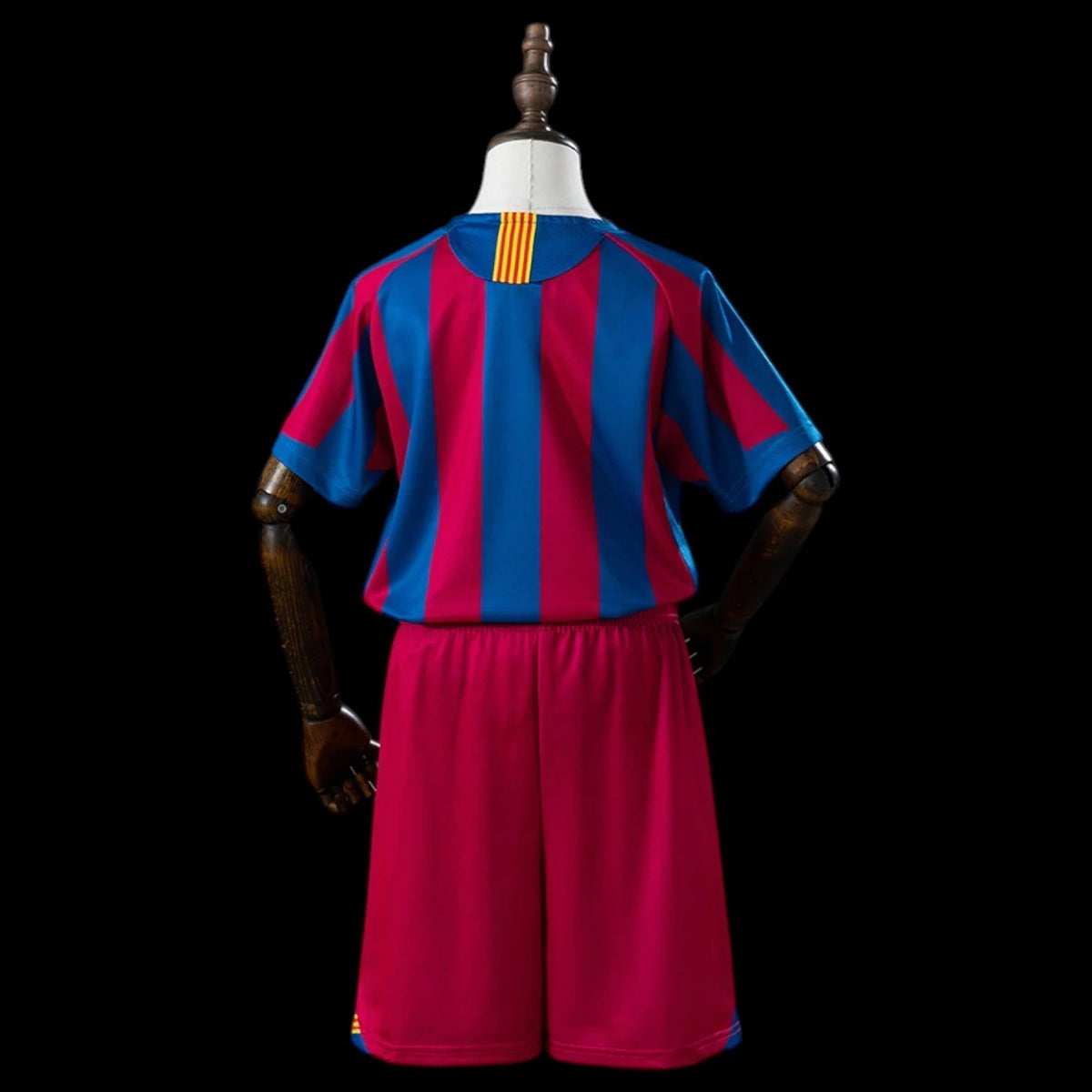 Maillot enfant FC Barcelone 05/06 version fan — vue dos
