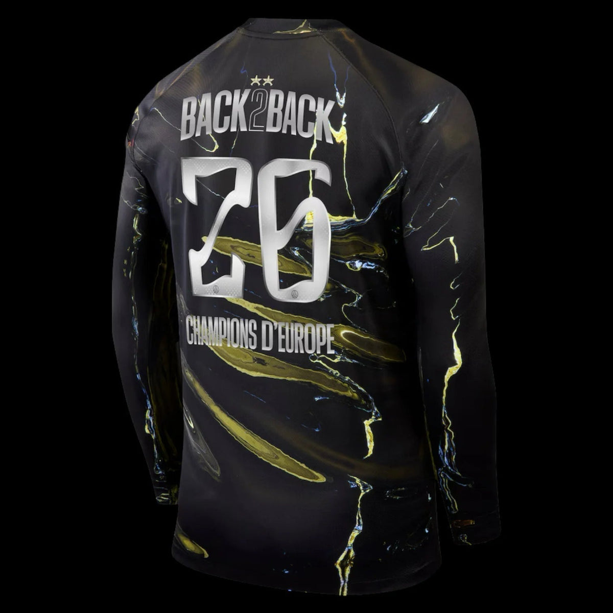Maillot manches longues Paris SG 25/26 version fan — vue dos