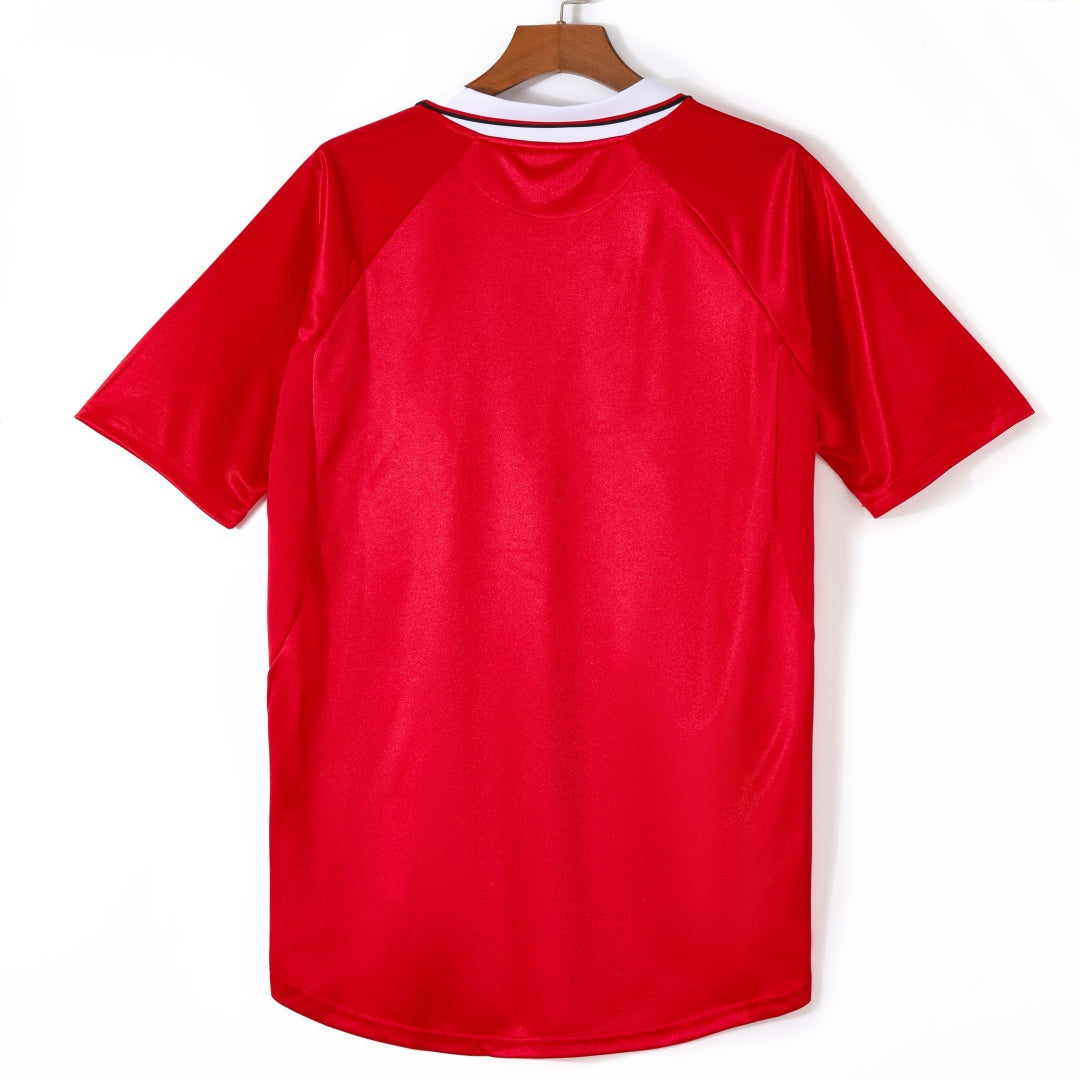 Maillot Manchester United 1999 version fan — vue dos