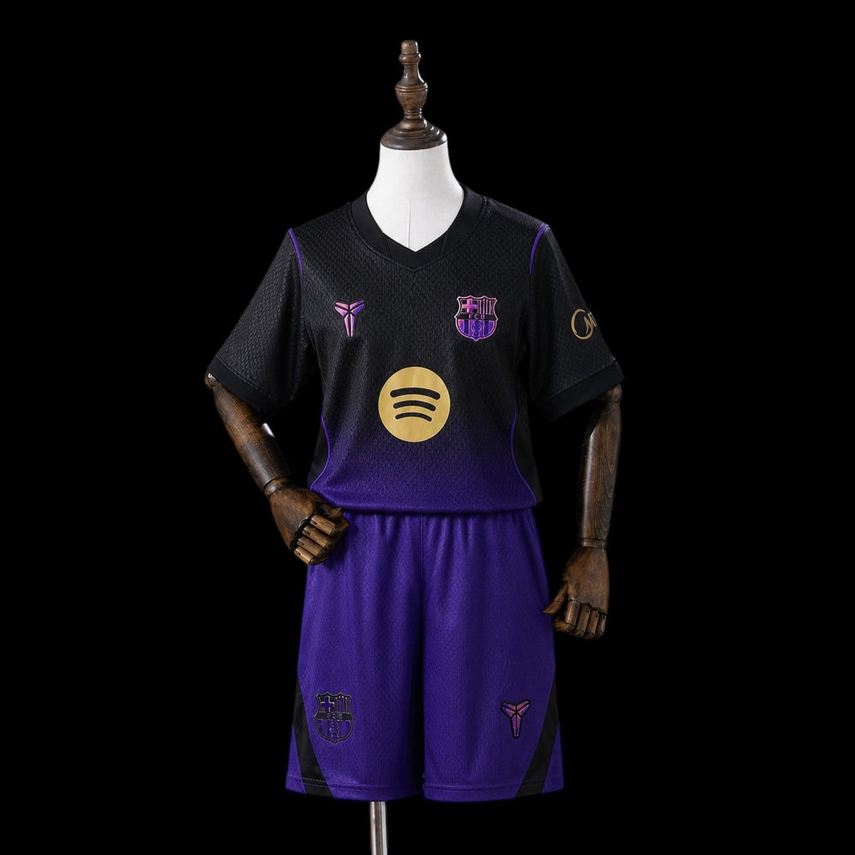 Maillot enfant FC Barcelone 26/27 version fan — vue face