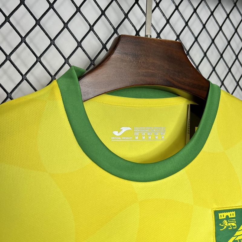 Maillot Norwich 24/25 version fan — vue detail