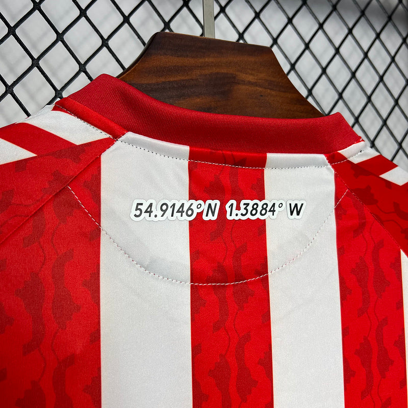 Maillot Sunderland 24/25 version fan — vue detail