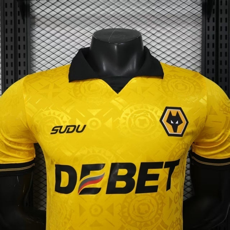 Maillot Wolves 25/26 version fan — vue detail