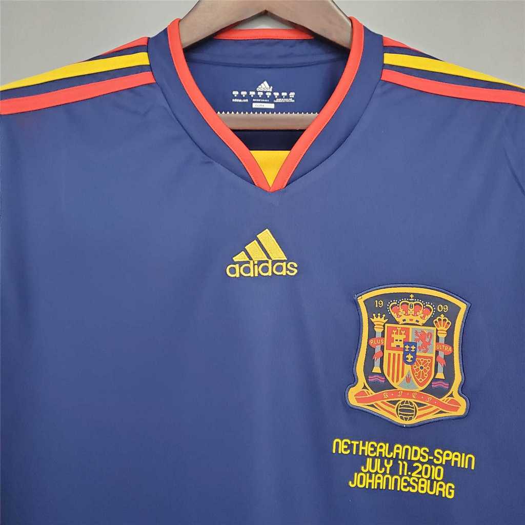 Maillot manches longues Espagne 2010 version fan — vue detail