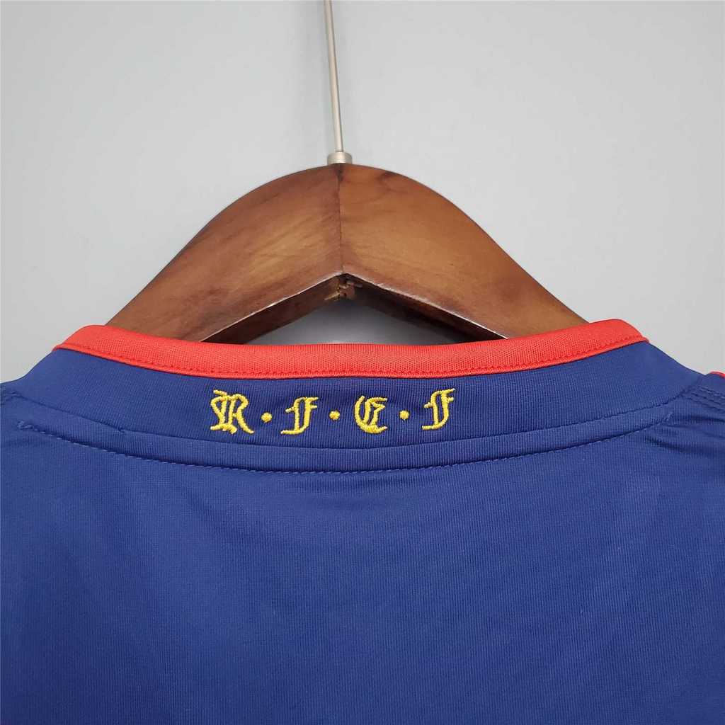 Maillot manches longues Espagne 2010 version fan — vue detail