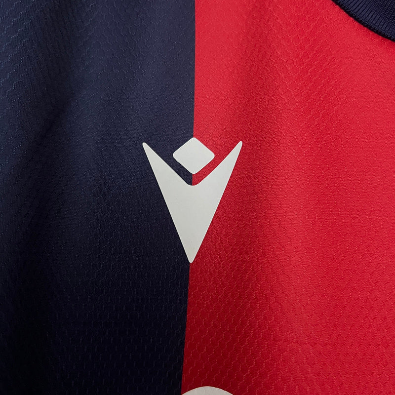 Maillot Bologne 24/25 version fan — vue detail