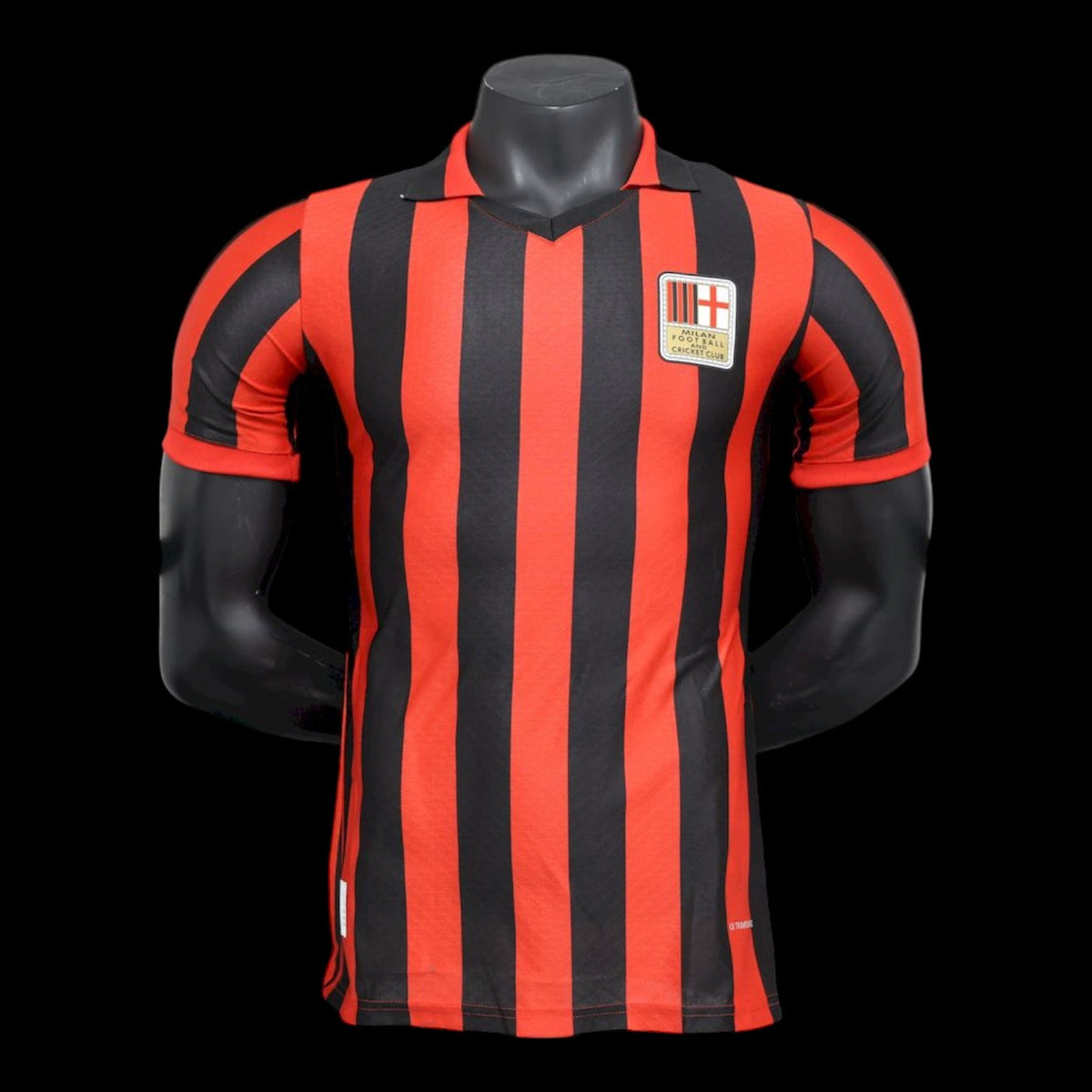Maillot Milan AC version joueur — vue face