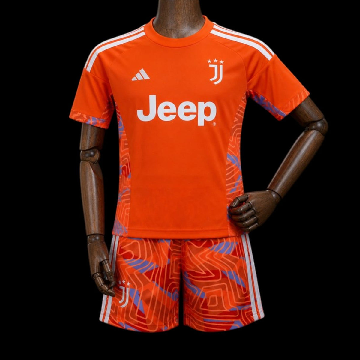 Maillot enfant Juventus 26/27 version fan — vue face