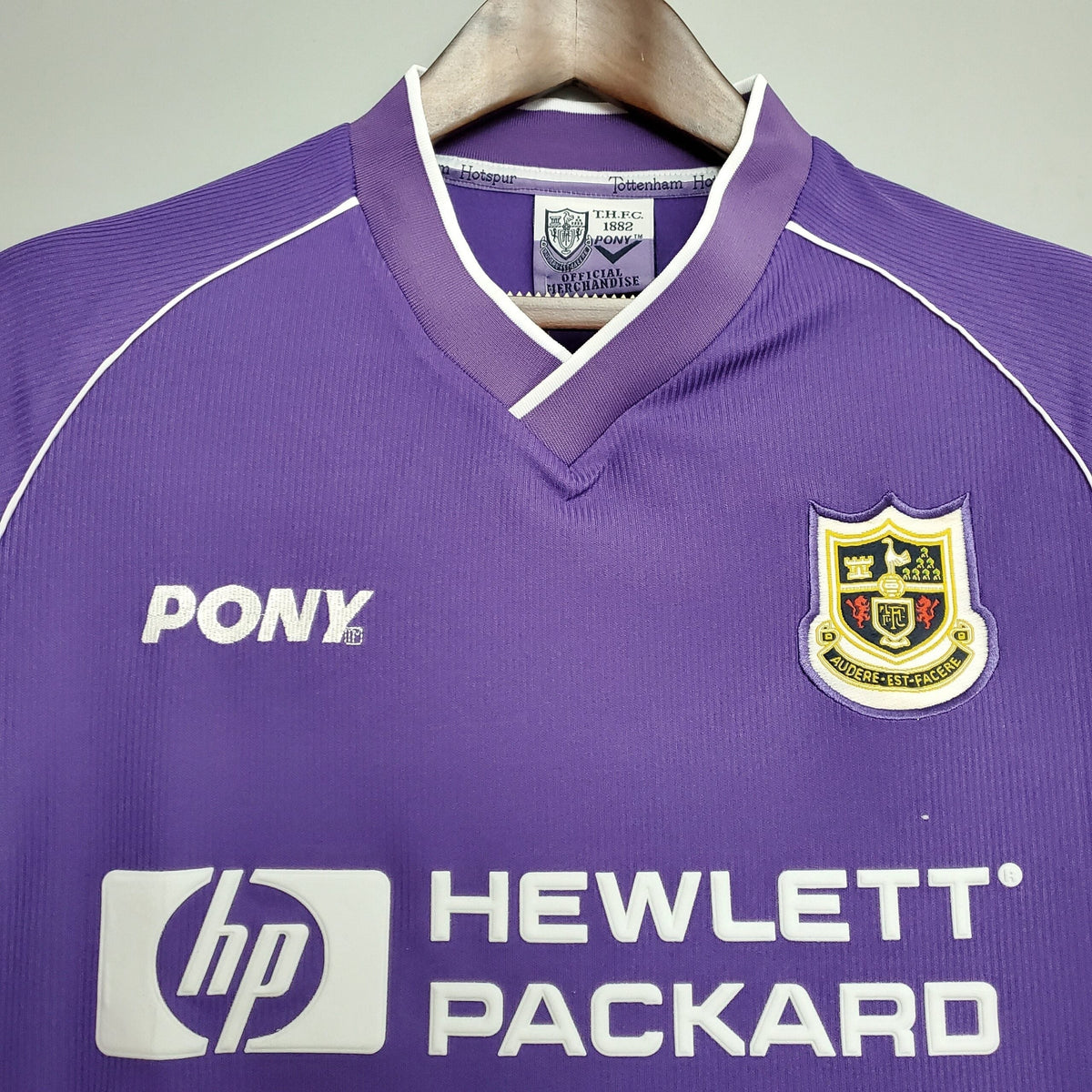 Maillot Tottenham 1998 version fan — vue dos