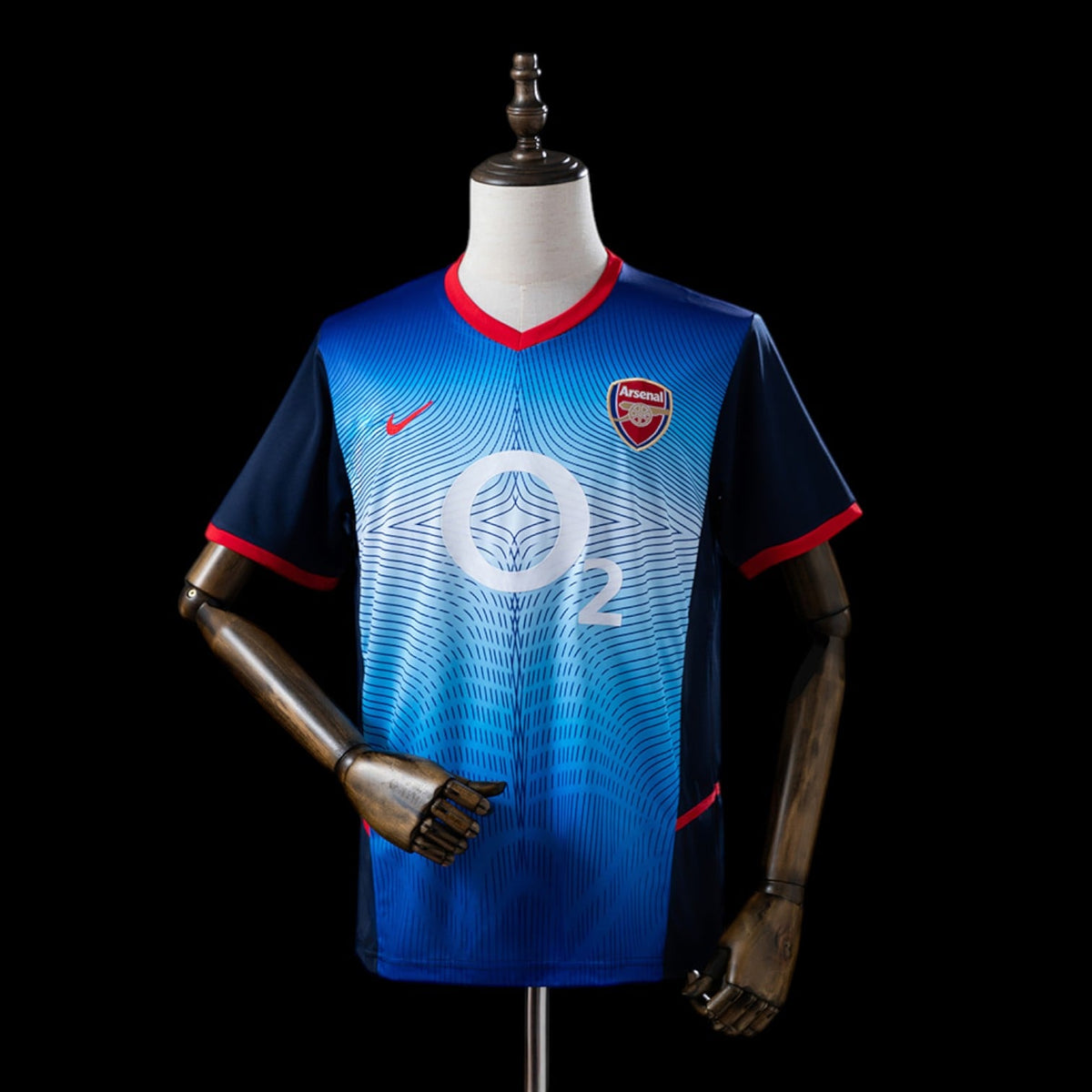 Maillot Arsenal 02/04 version fan — vue face