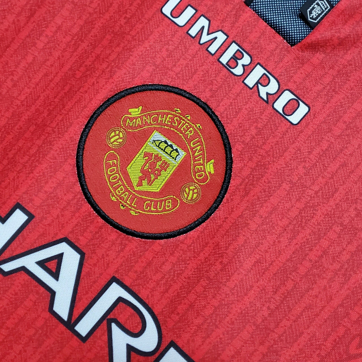 Maillot Manchester United 1996 version fan — vue dos
