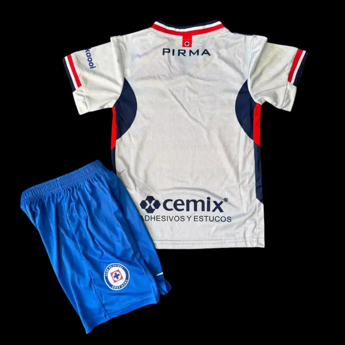 Maillot enfant Cruz Azul 25/26 version fan — vue dos