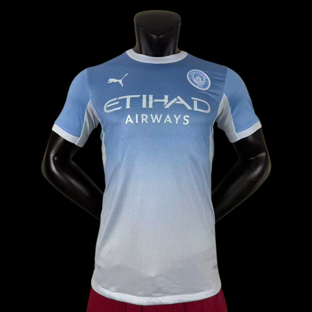 Maillot Manchester City 26/27 version joueur — vue face