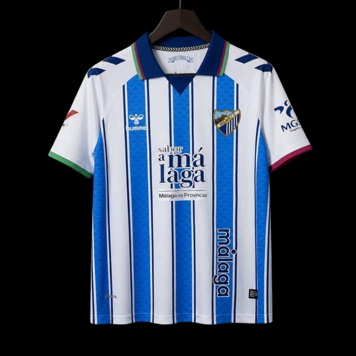 Maillot Malaga 26/27 version fan — vue face