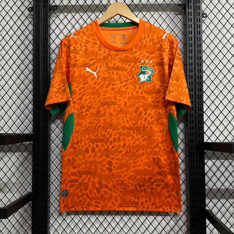 Maillot Côte d'Ivoire 25/26 version fan — vue face
