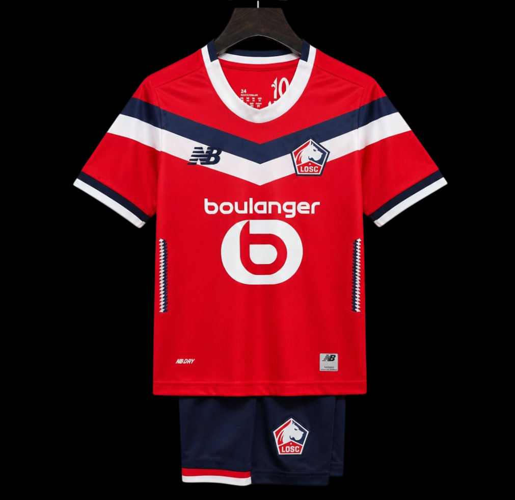 Maillot enfant LOSC Lille 26/27 version fan — vue face