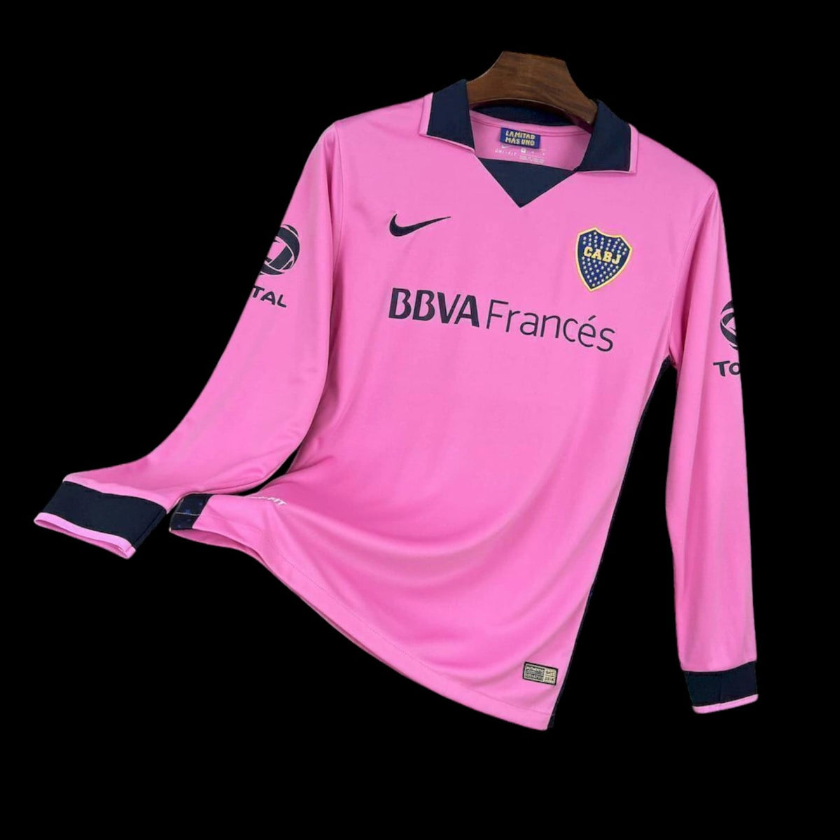 Maillot manches longues Boca Junior 13/14 version fan — vue face