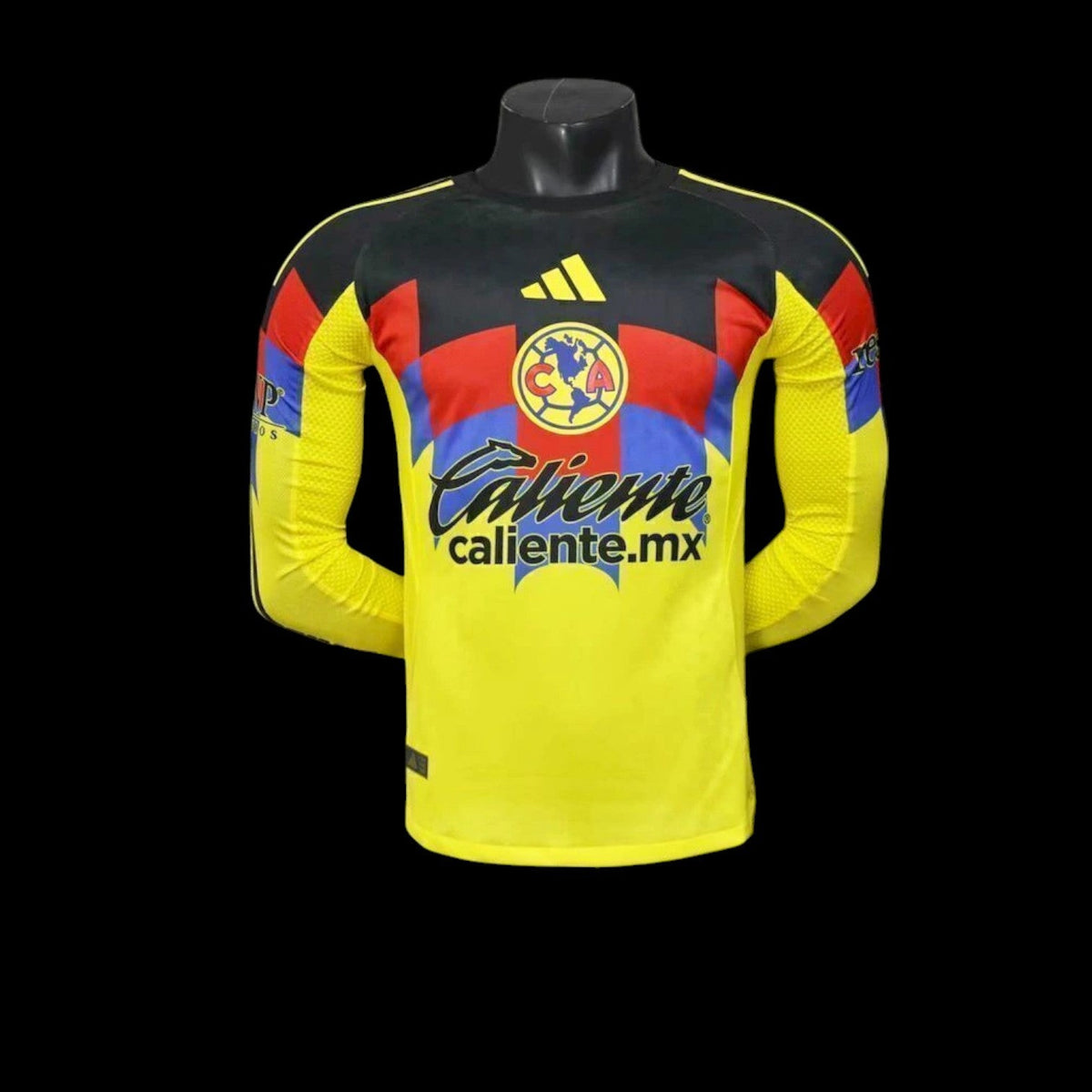 Maillot manches longues Club America 25/26 version joueur — vue face
