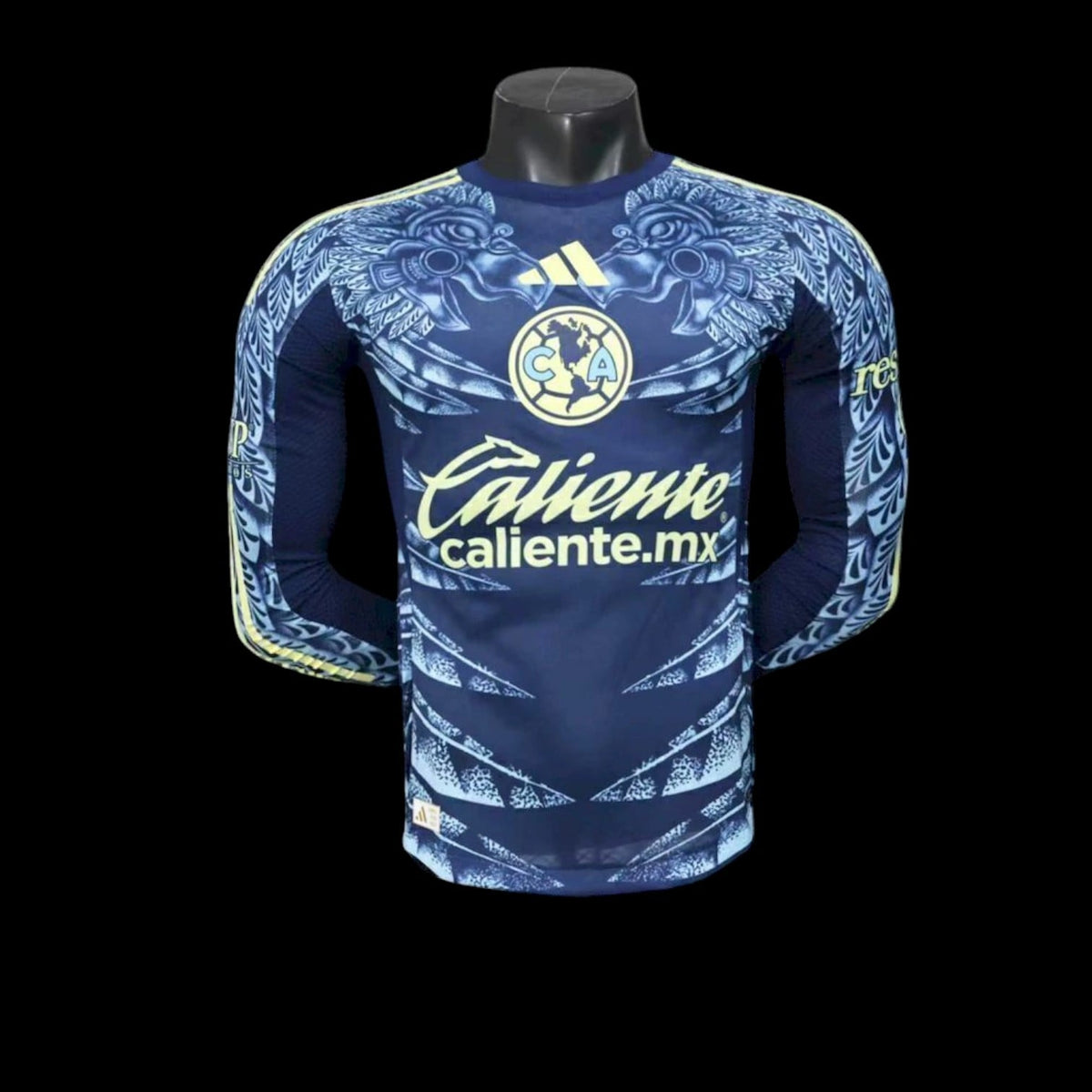 Maillot manches longues Club America 25/26 version joueur — vue face