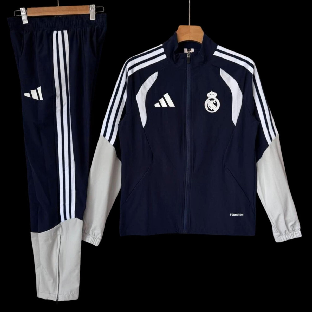 Survêtement Real Madrid 26/27 version fan — vue face