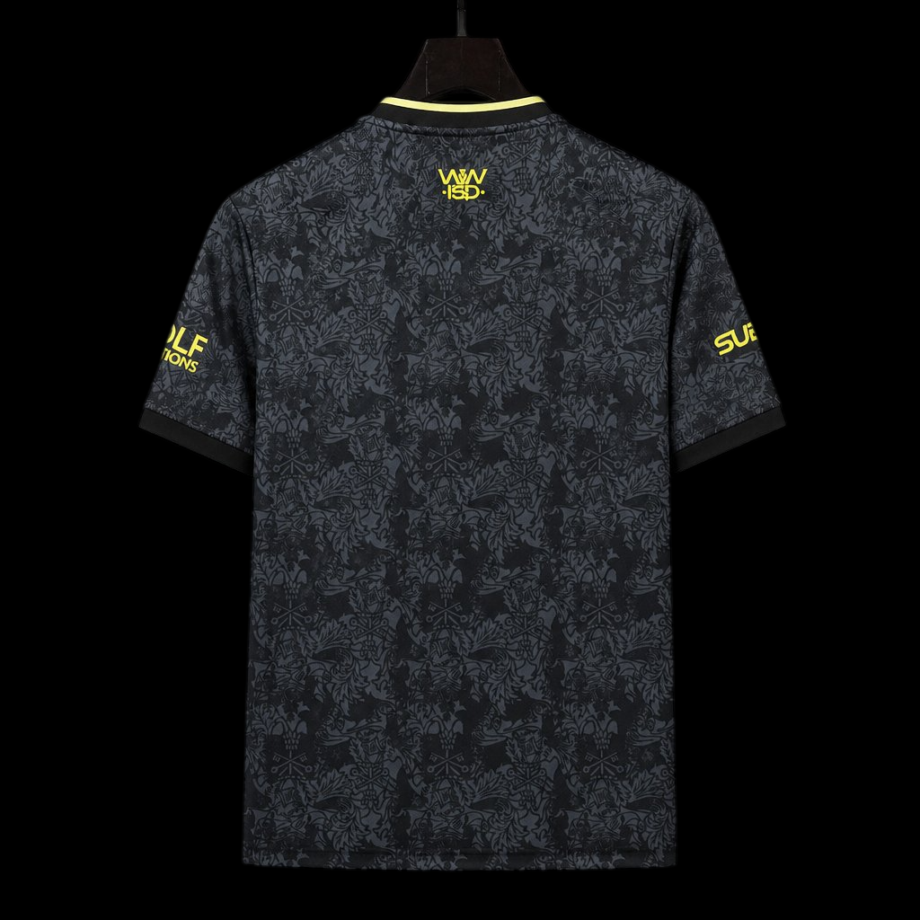 Maillot Wolverhampton 26/27 version fan — vue dos