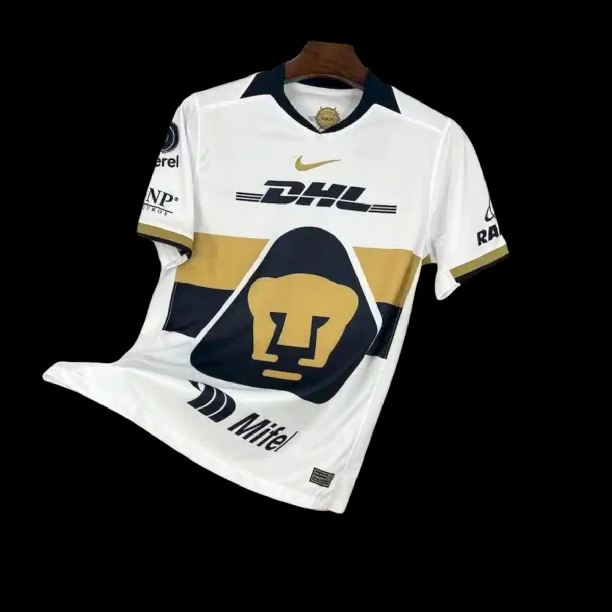 Maillot Pumas UNAM 25/26 version fan — vue face