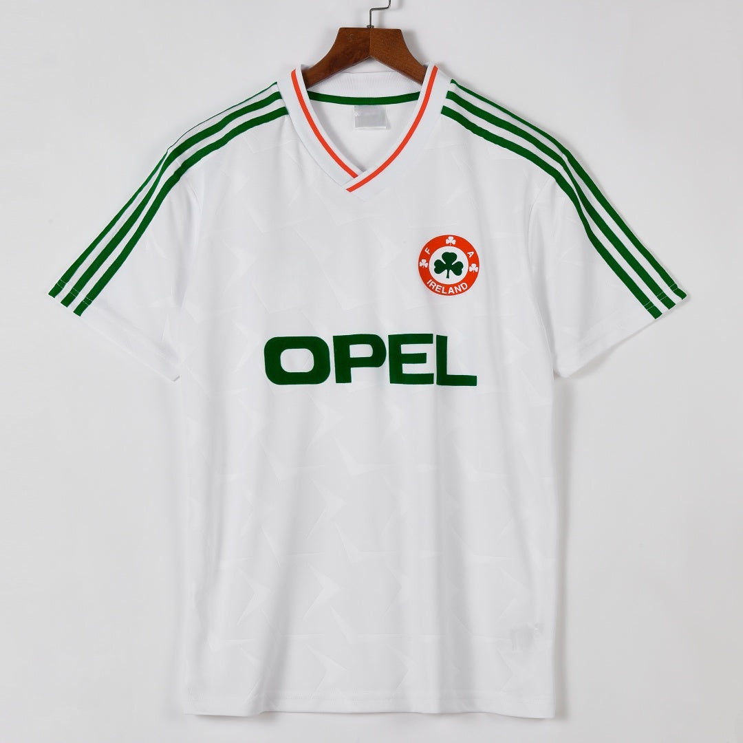 Maillot Irlande 1990 version fan — vue face