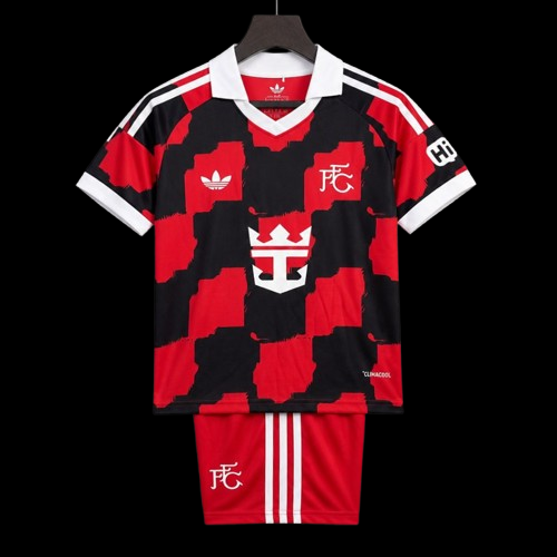 Maillot enfant Fulham 26/27 version fan — vue face