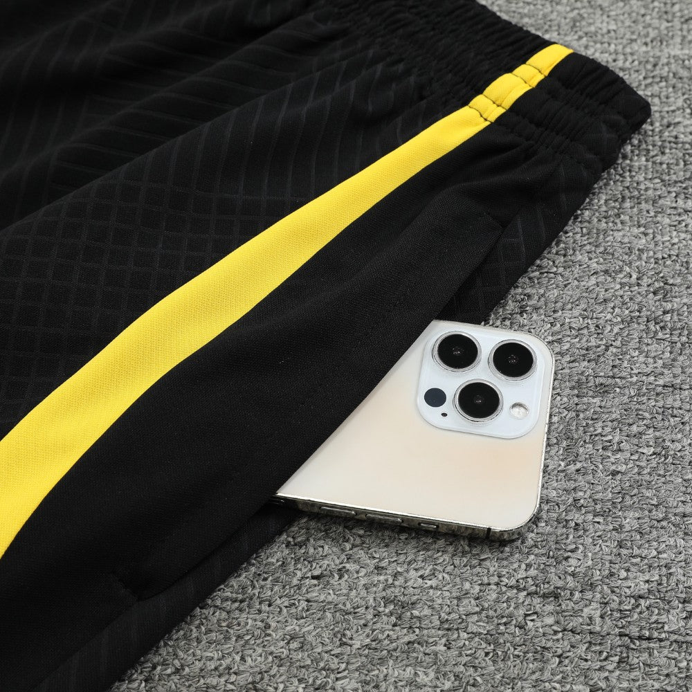 Ensemble Débardeur PSG Noir & Jaune 23/24