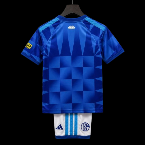 Maillot enfant Schalke 26/27 version fan — vue dos