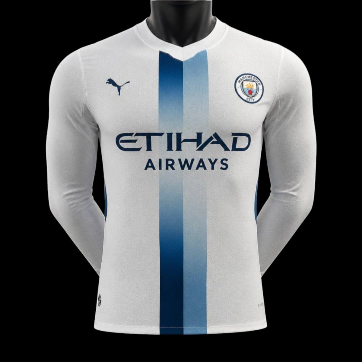 Maillot manches longues Manchester City 26/27 version joueur — vue face