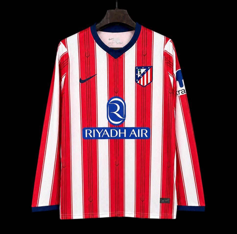 Maillot manches longues Atlético Madrid 26/27 version fan — vue face