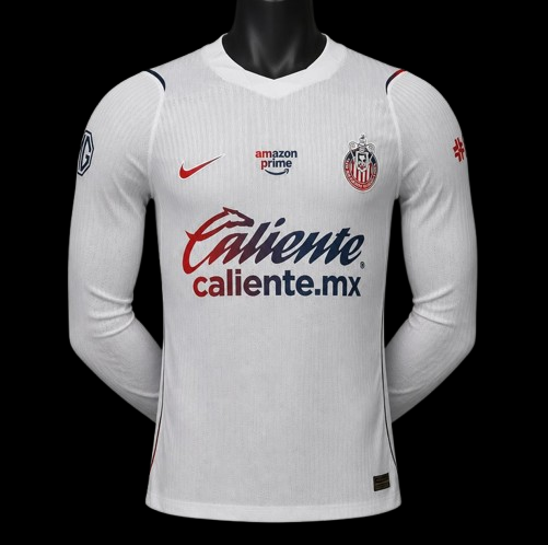 Maillot manches longues Chivas 26/27 version joueur — vue face