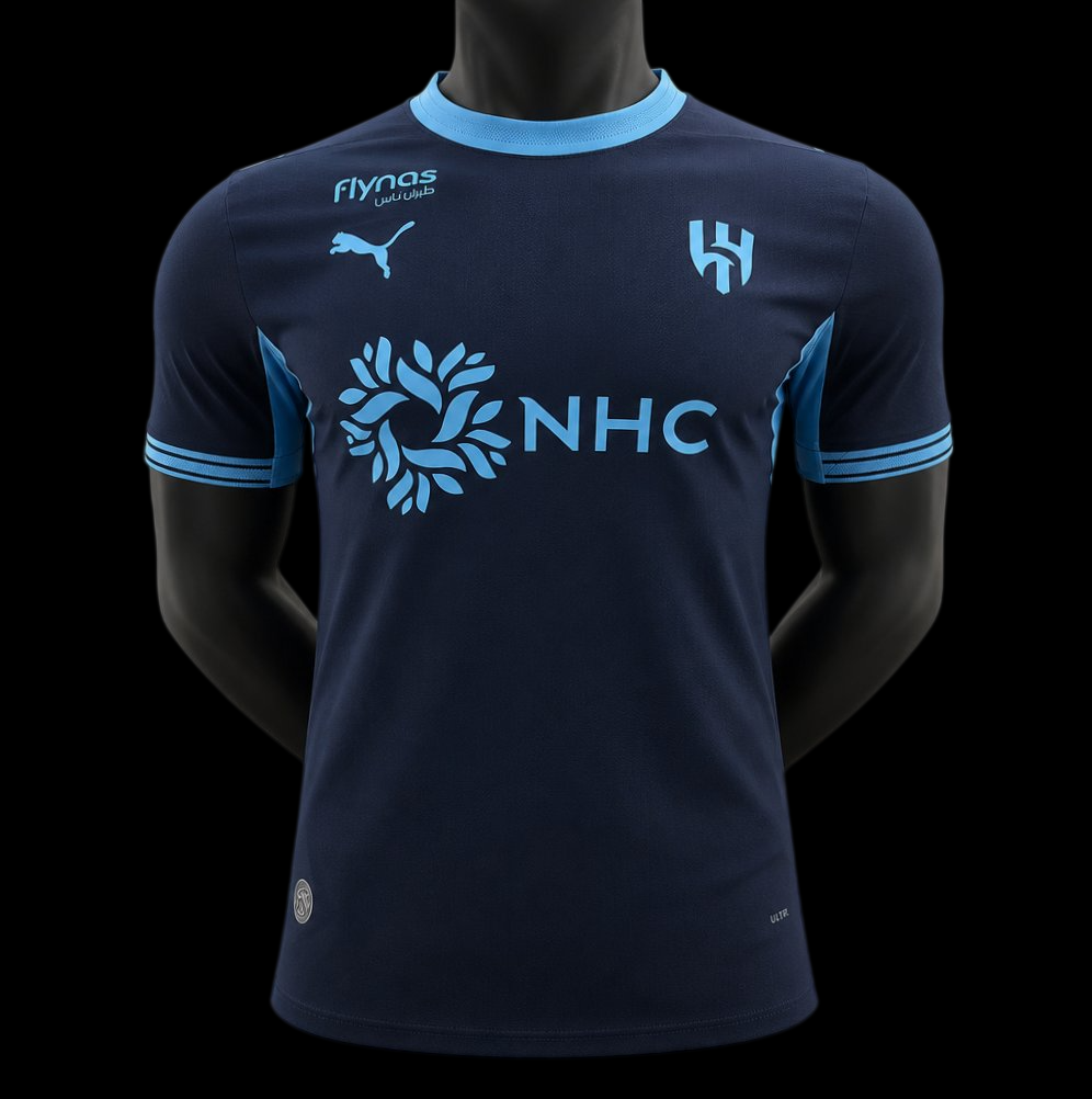 Maillot Al Hilal 26/27 version joueur — vue face
