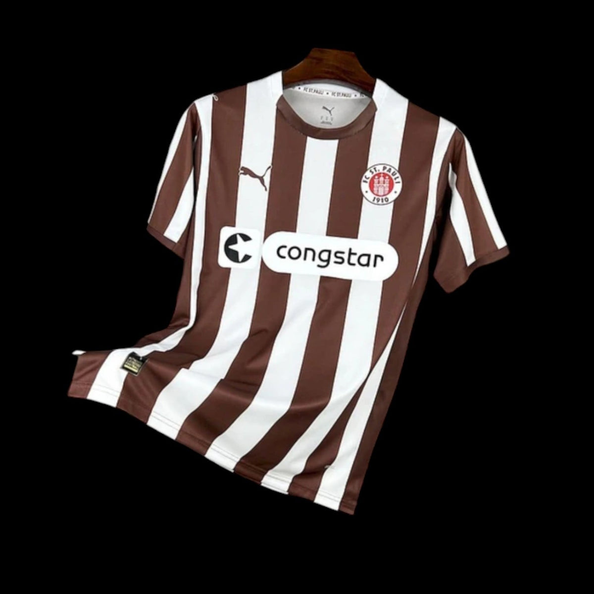 Maillot St Pauli 25/26 version fan — vue face