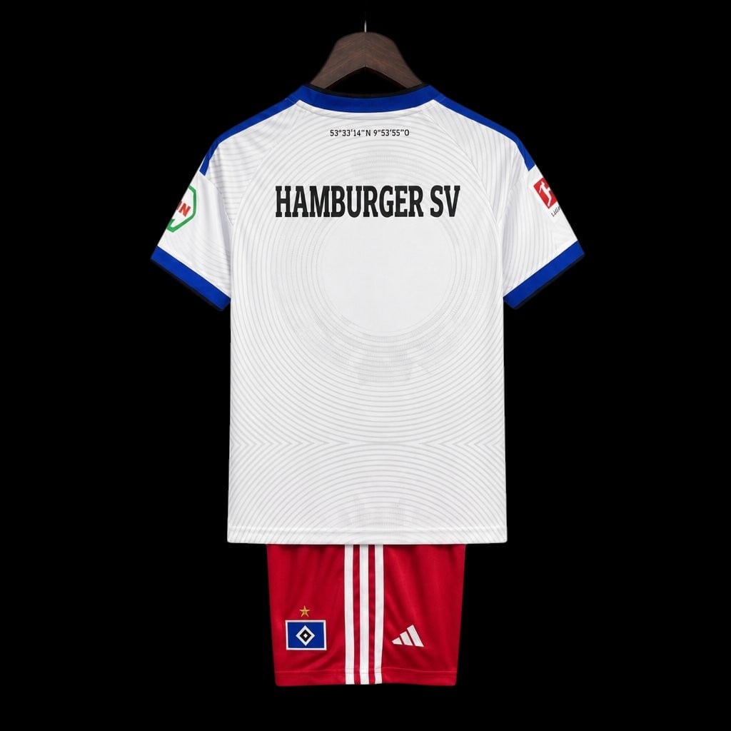 Maillot enfant Hambourg 26/27 version fan — vue dos