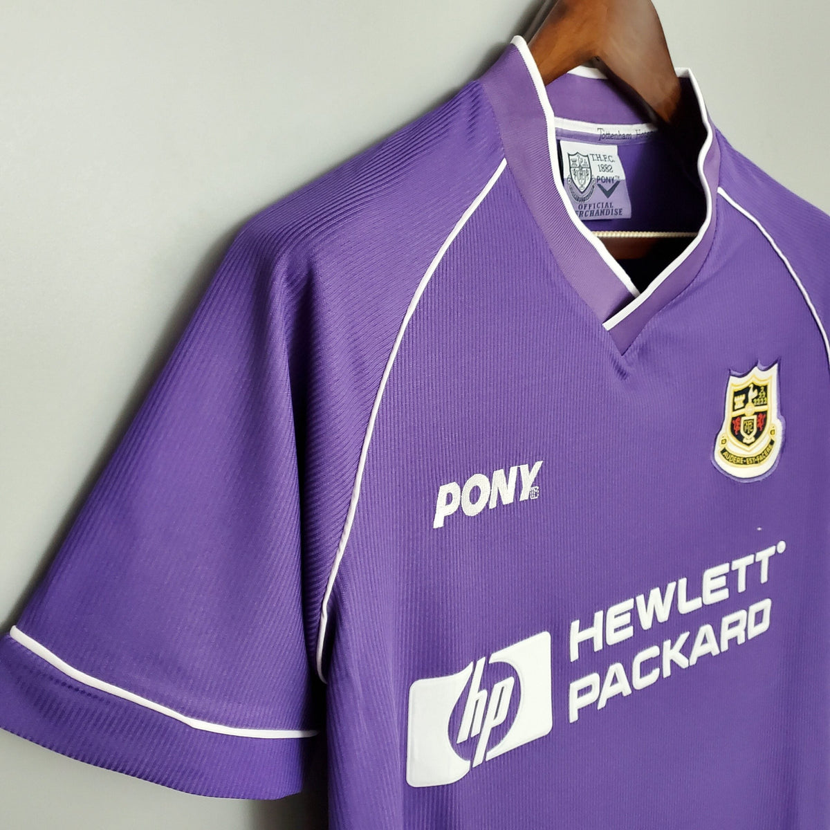 Maillot Tottenham 1998 version fan — vue detail