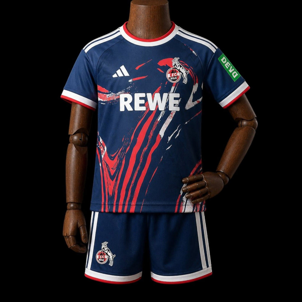 Maillot enfant Cologne 26/27 version fan — vue face